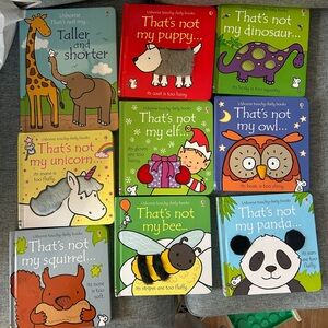 Usborne Touchy-Feely Animal Books Set - Multicolor